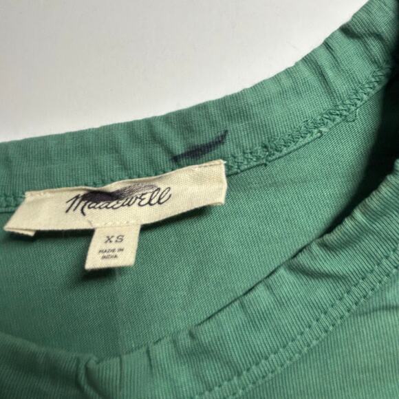 Madewell Women's The Perfect Crewneck Tee Allday Jersey Cotton XS New - Picture 4 of 8